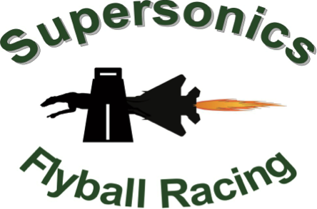 Supersonics Flyball Racing Club logo